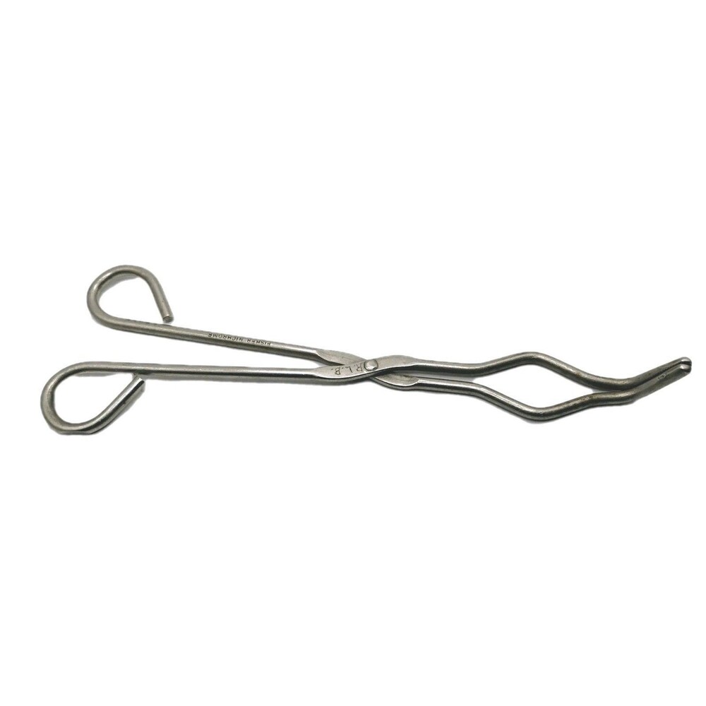Vintage Fisher Nichrome Crucible Tongs 9"